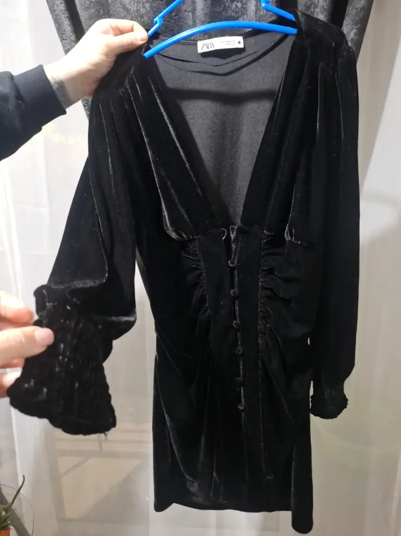 Chaqueta de cuero negra Foster para mujer - 6
