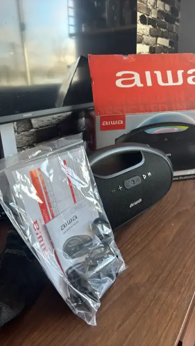 Parlante Bluetooth Portátil Aiwa Negro - miniatura 3