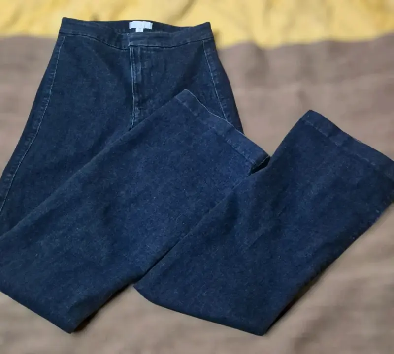 Jeans hym wide leg nuevos sin etiqueta talla 36 - 1