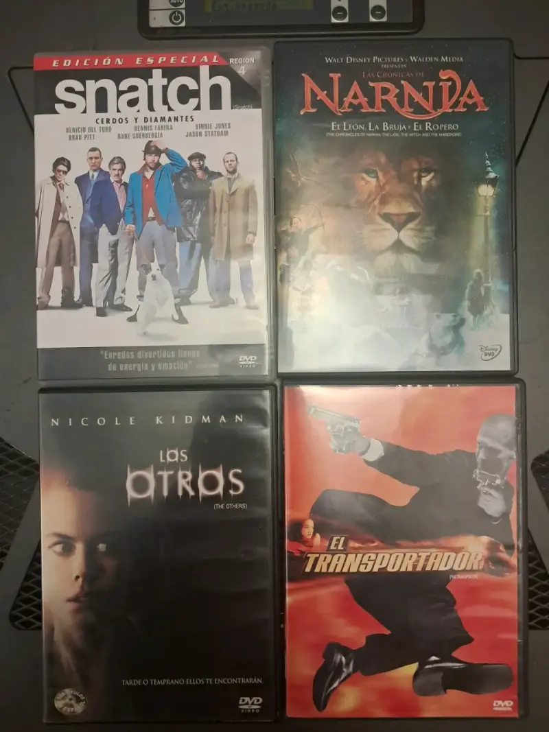 4 dvd originales en excelentes condiciones - 1