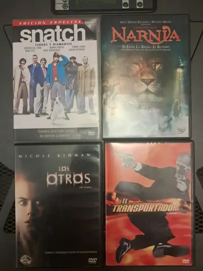 4 dvd originales en excelentes condiciones - miniatura 1