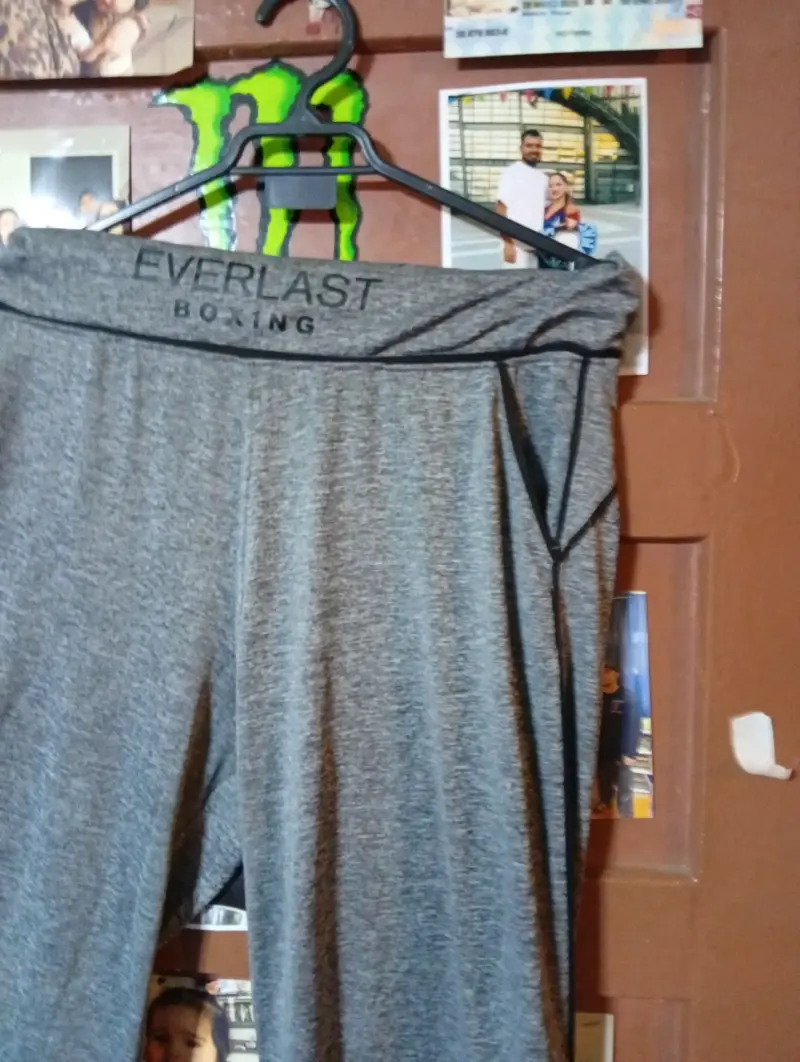 Pantalones deportivos grises Everlast para hombre - 4