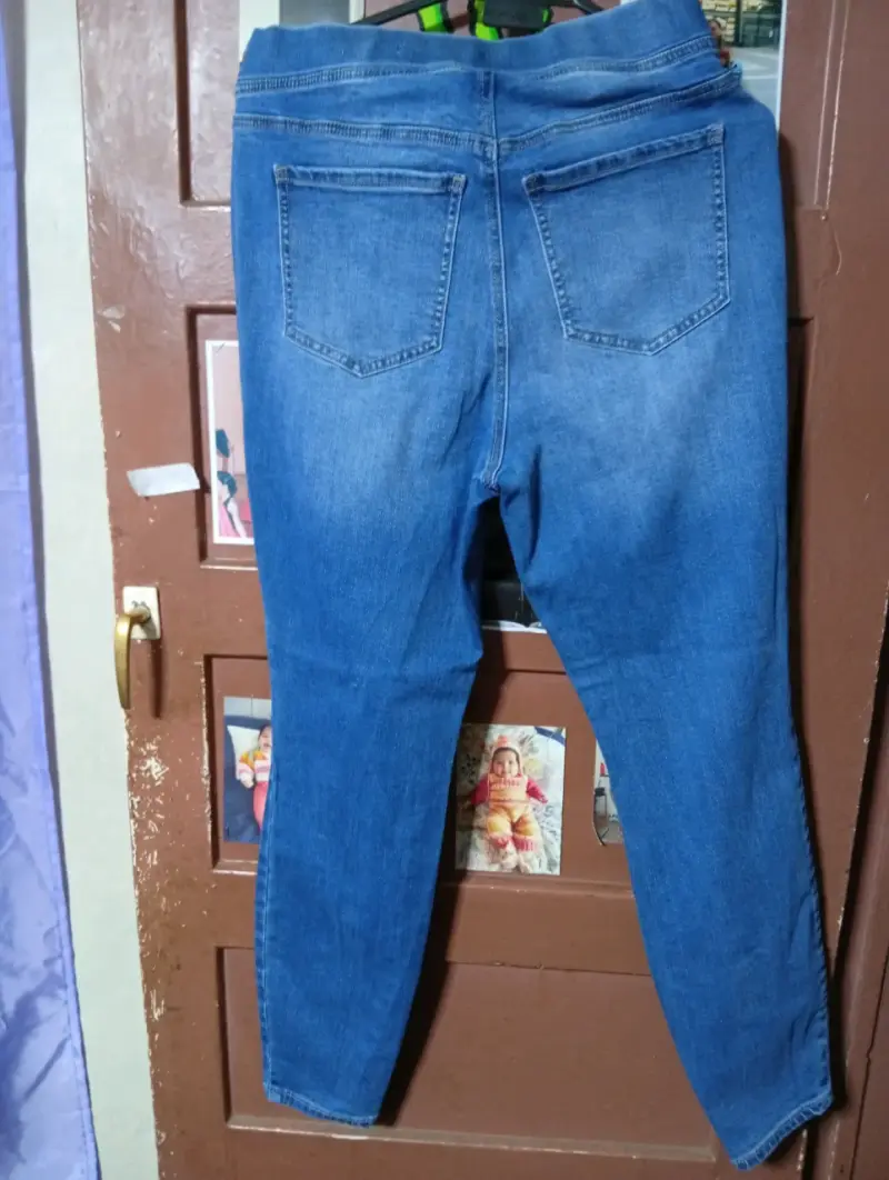 Pantalones azul oscuro para mujer - 6