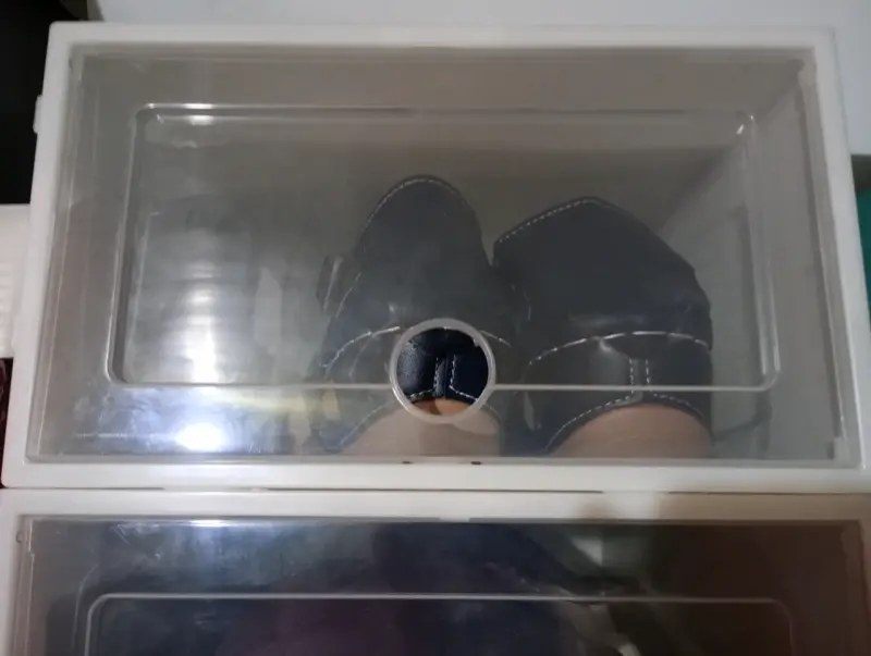 Organizador de Zapatos Apilable Transparente 6 uni - 3