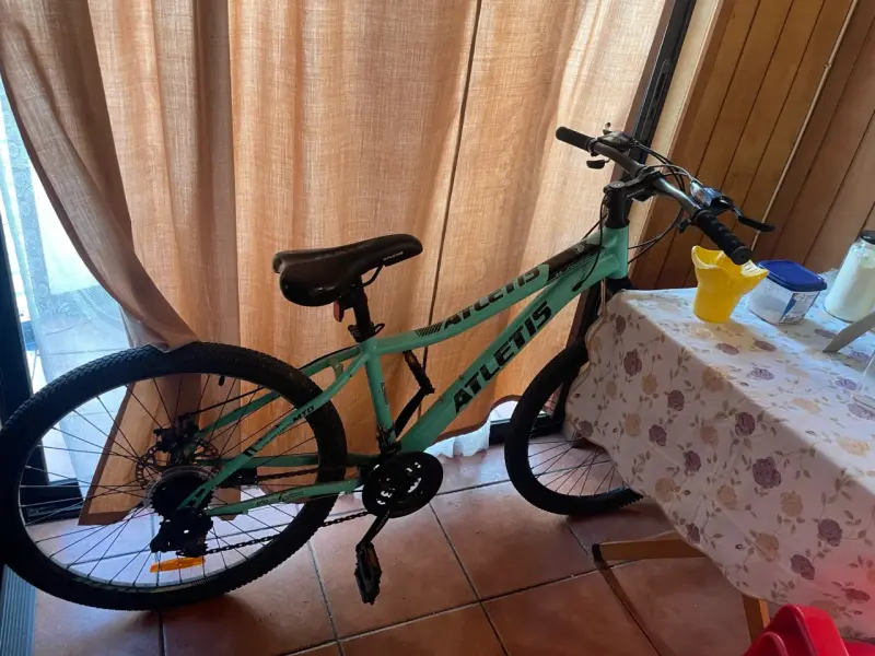 Bicicleta de montaña Aletis verde menta - 3