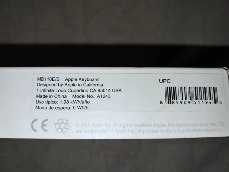 Teclado y Mouse Apple con Adaptador Ugreen - 2