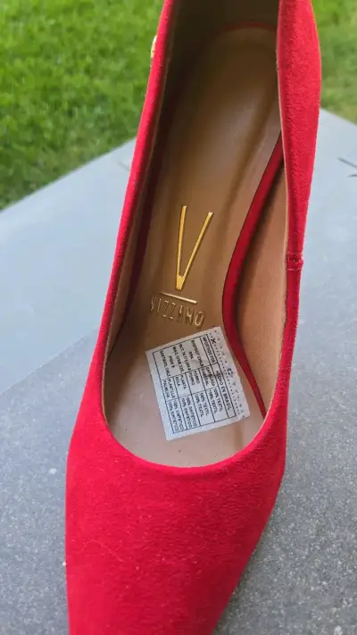 Zapatos de Tacón Rojo Vizzano Talla 37 - miniatura 2