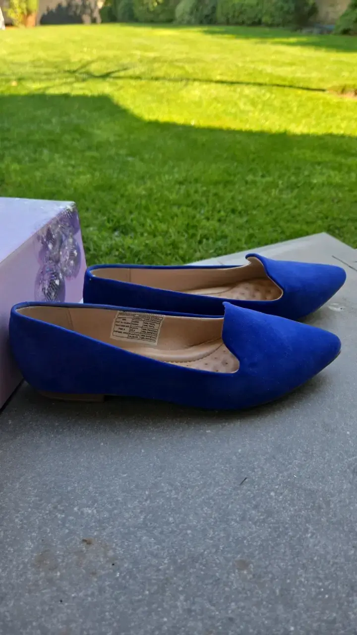 Zapatos planos azules Beira Rio confort - 1