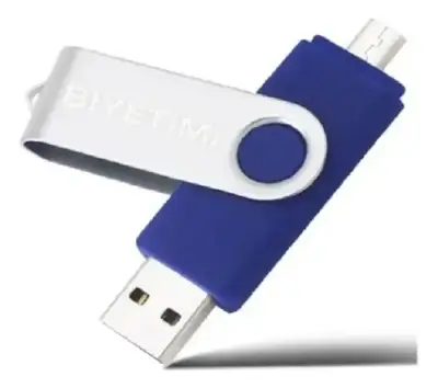 Pendrive USB OTG Biyetimi 32GB Azul - miniatura 1