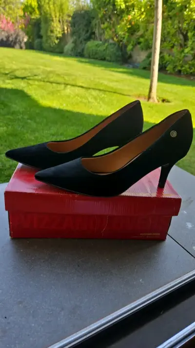 Zapatos de Tacón Negro Vizzano Elegantes - miniatura 1