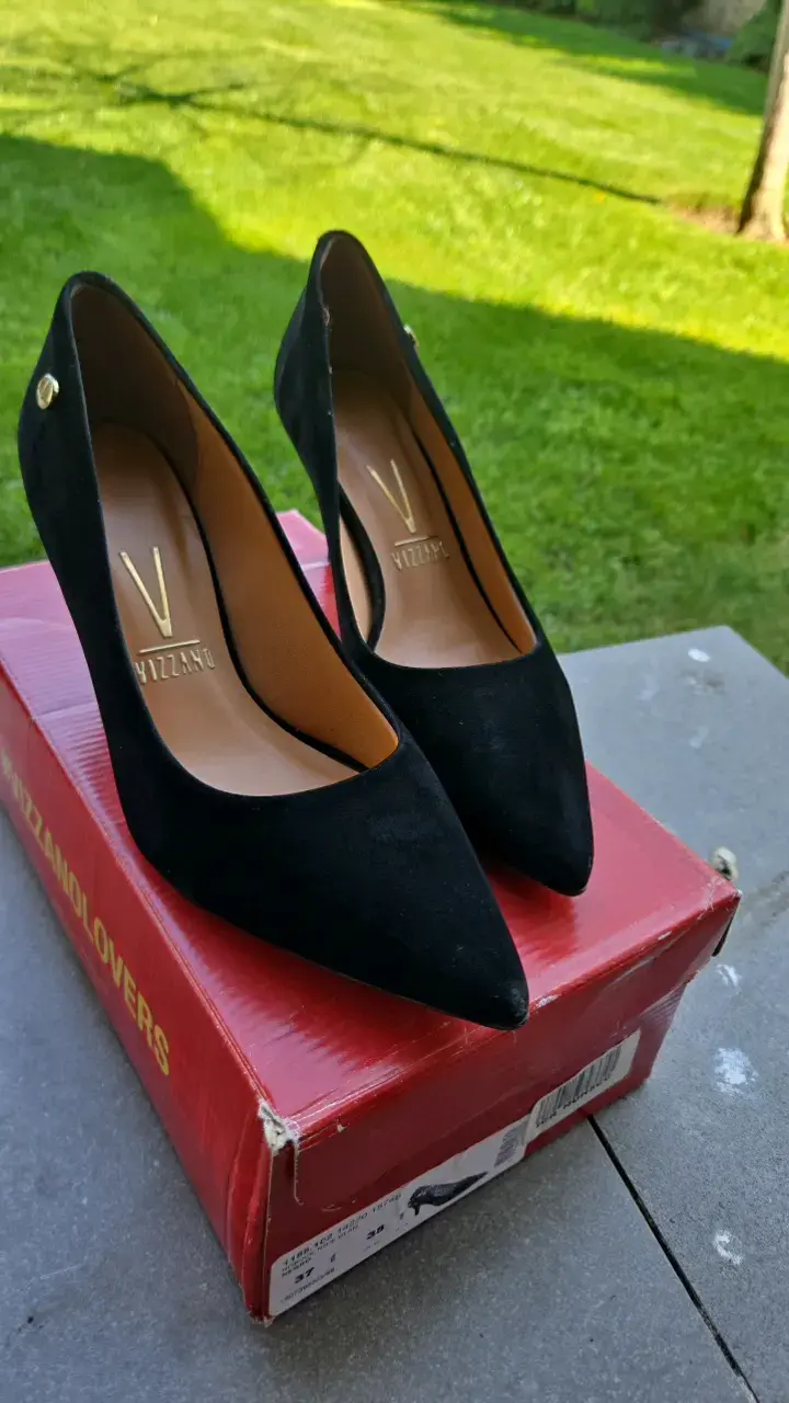 Zapatos de Tacón Negro Vizzano Elegantes - 2