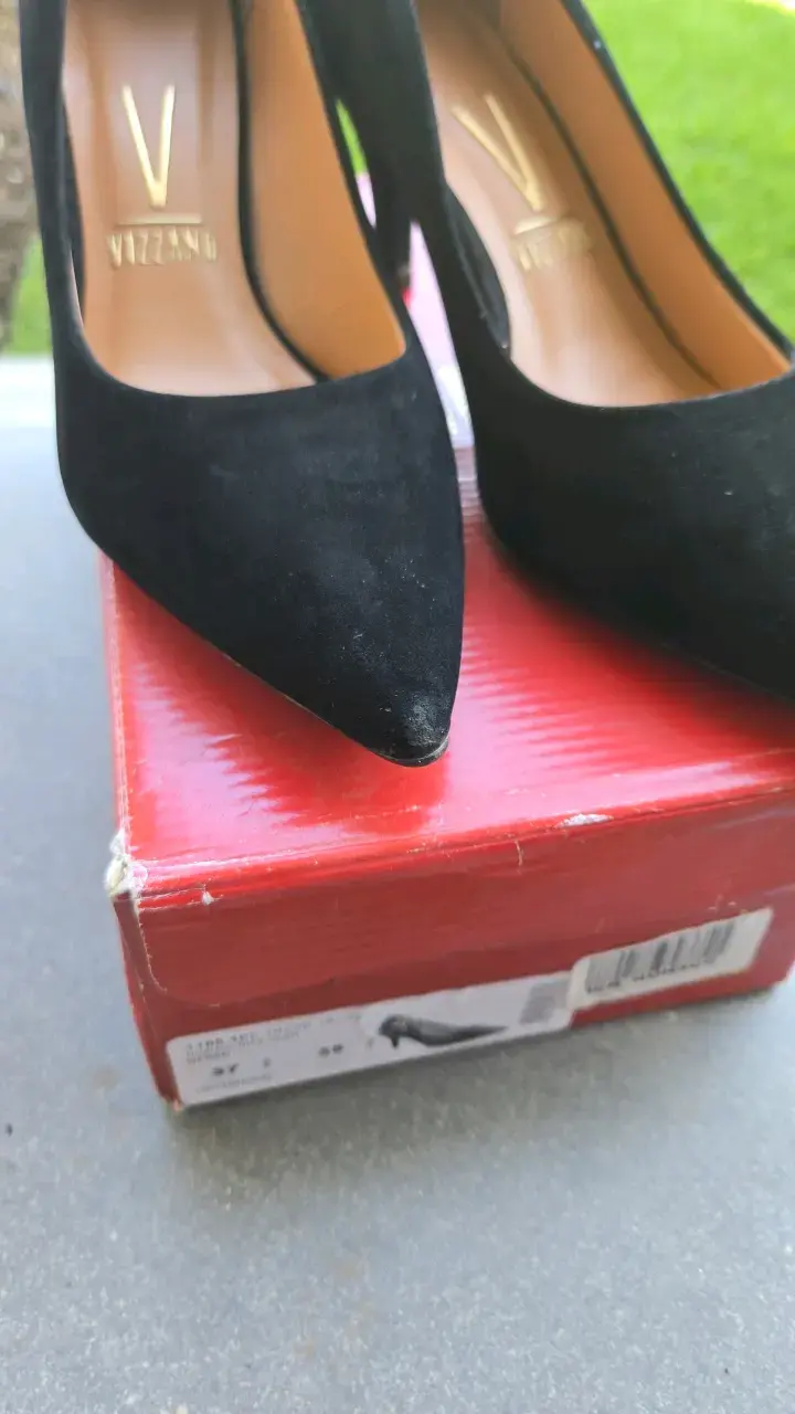 Zapatos de Tacón Negro Vizzano Elegantes - 5