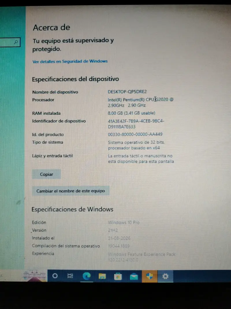 Computador de Escritorio Olidata con Monitor y Teclado - 2