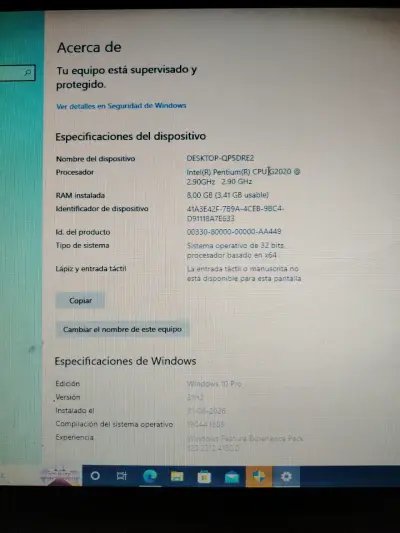 Computador de Escritorio Olidata con Monitor y Teclado - miniatura 2