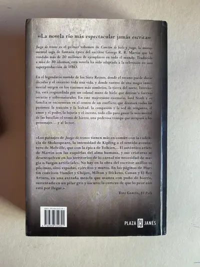 Libro Juego de Tronos de George R.R. Martin - miniatura 2