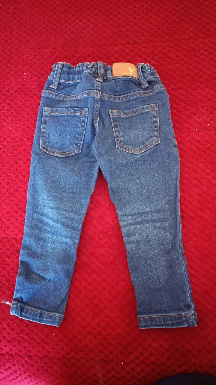 Jeans de mezclilla para niños talla 2 - 2