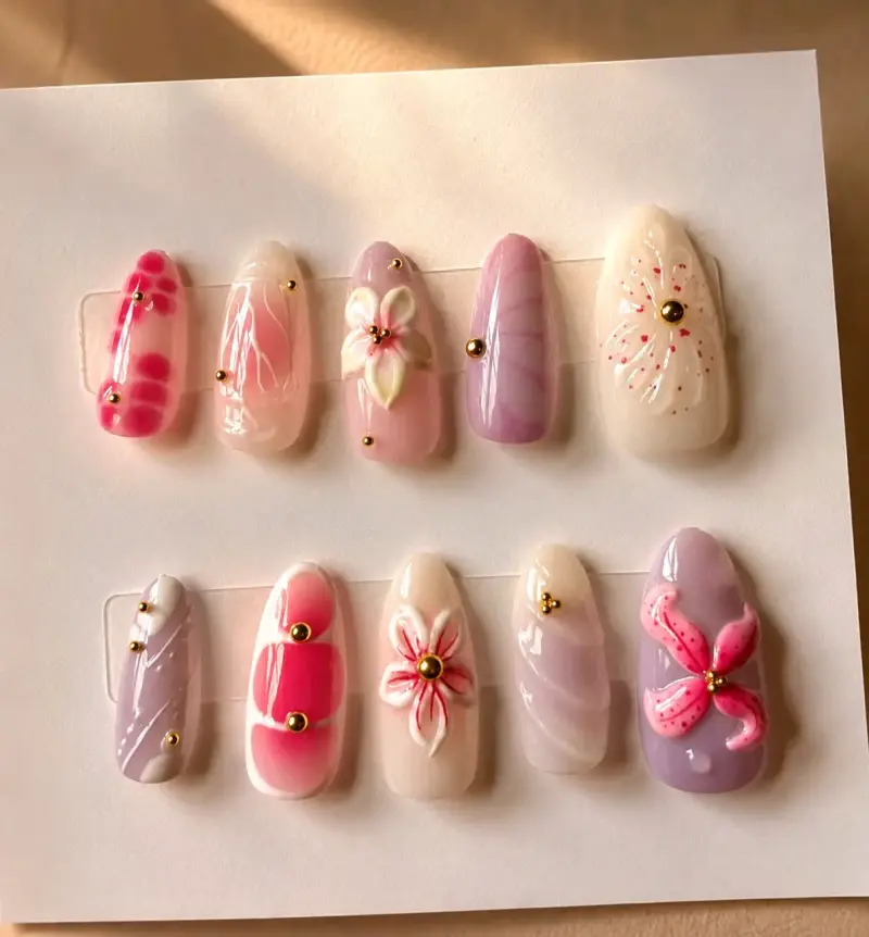Uñas press on