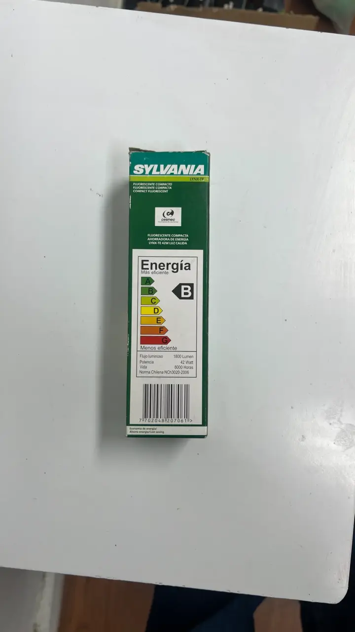Ampolleta Fluorescente Compacta Sylvania Lynx-TF 42W - 1