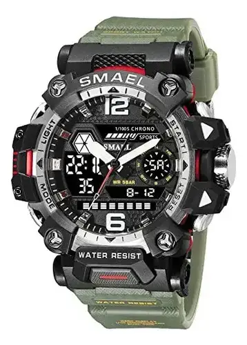 Reloj deportivo resistente al agua Smael - miniatura 1