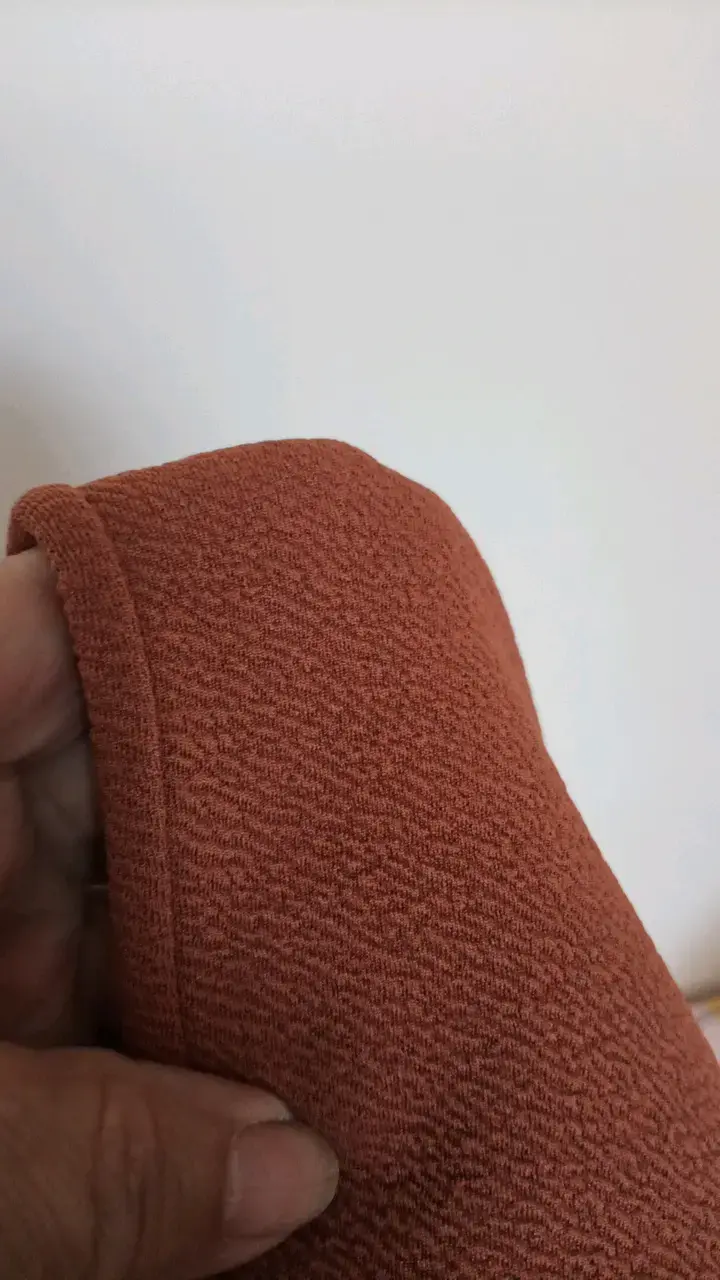 Pantalones anchos color terracota para mujer - 2