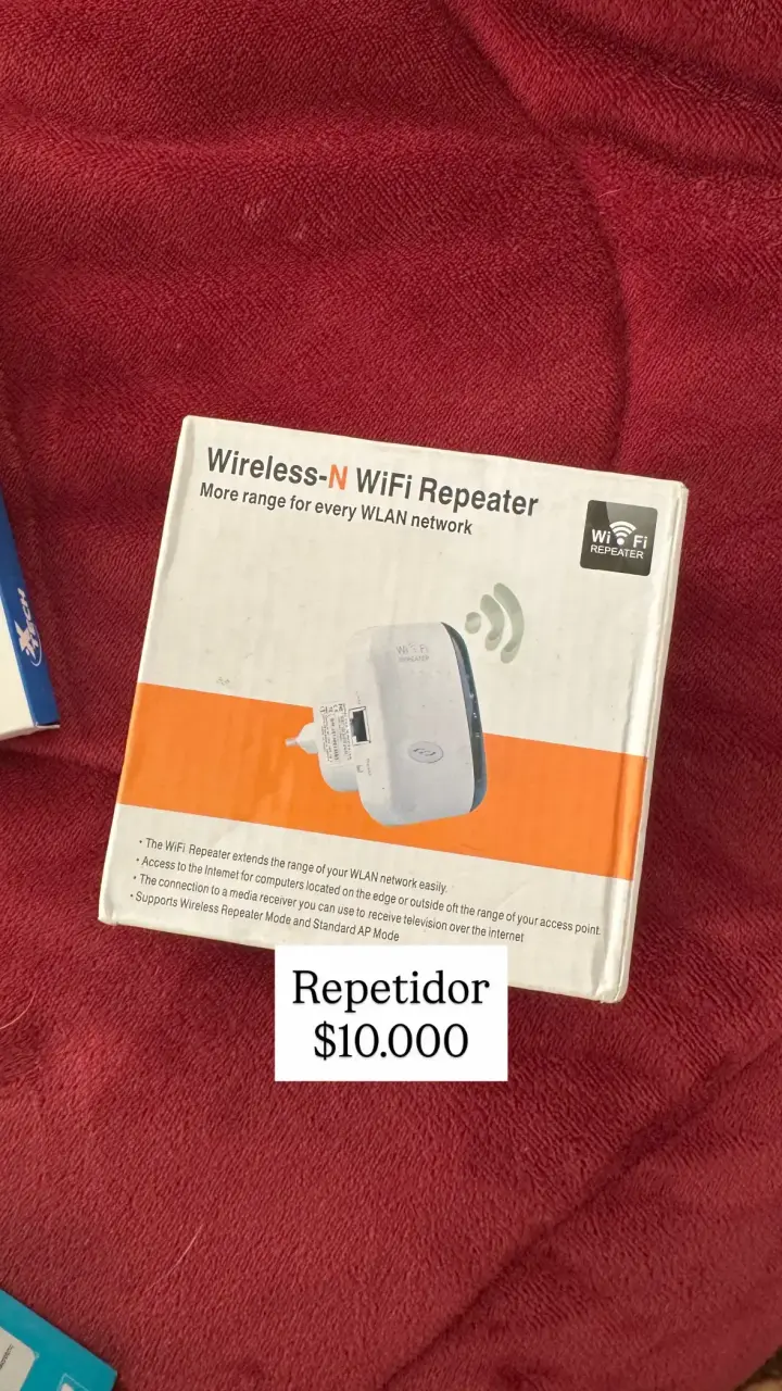 Repetidor WiFi Wireless-N para Mejorar Cobertura