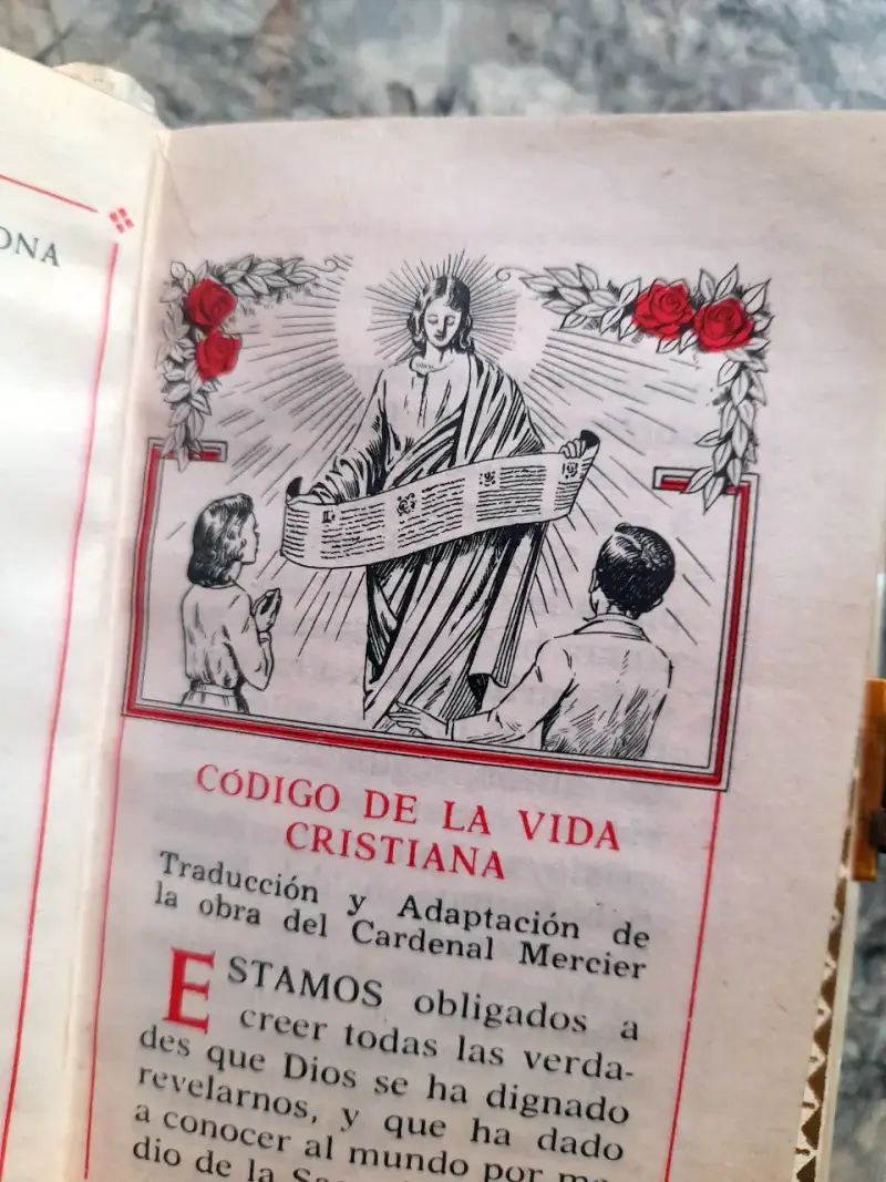 Libro Religion Catolica Primera Comunion 1970 - 6