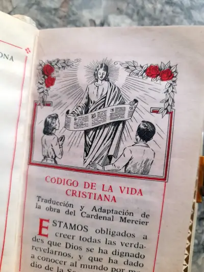 Libro Religion Catolica Primera Comunion 1970 - miniatura 6