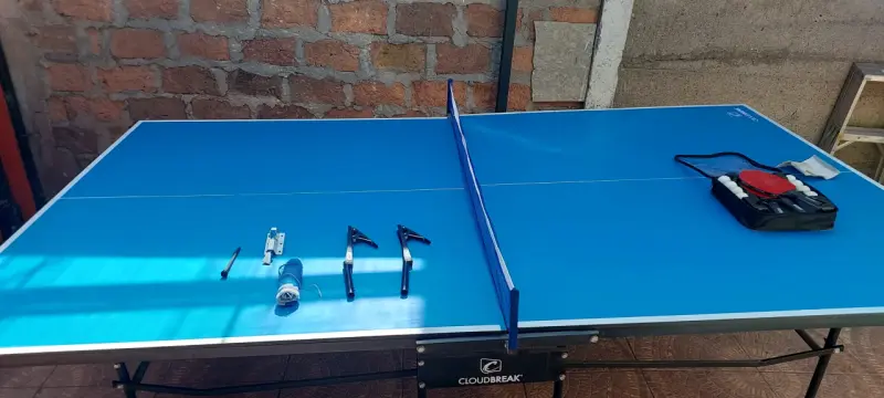 Mesa de Ping Pong Plegable Cloudbreak con Accesorios - 2
