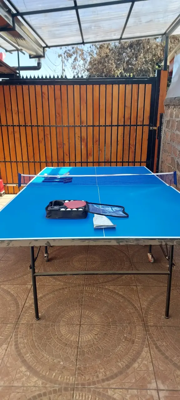 Mesa de Ping Pong Plegable Cloudbreak con Accesorios - 3