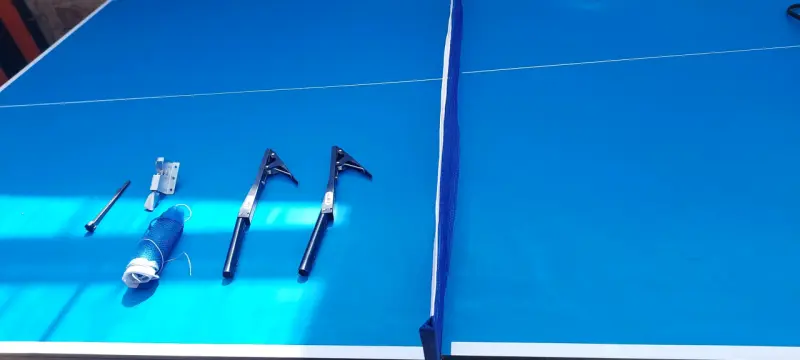 Mesa de Ping Pong Plegable Cloudbreak con Accesorios - 4