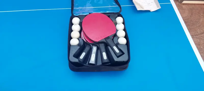 Mesa de Ping Pong Plegable Cloudbreak con Accesorios - 5