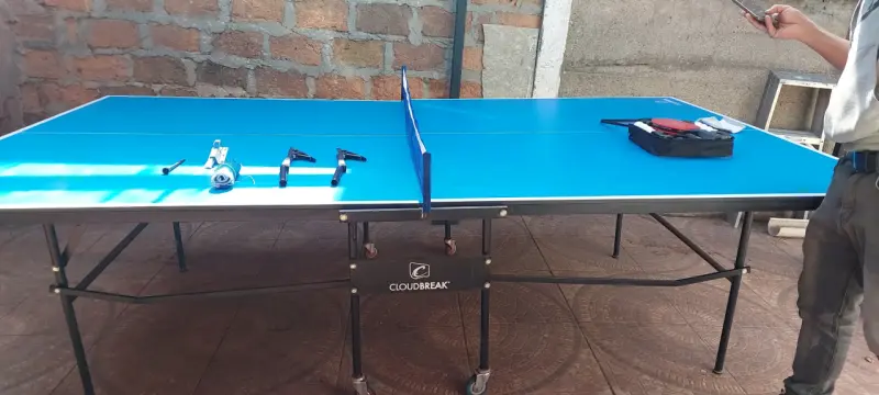 Mesa de Ping Pong Plegable Cloudbreak con Accesorios - 6