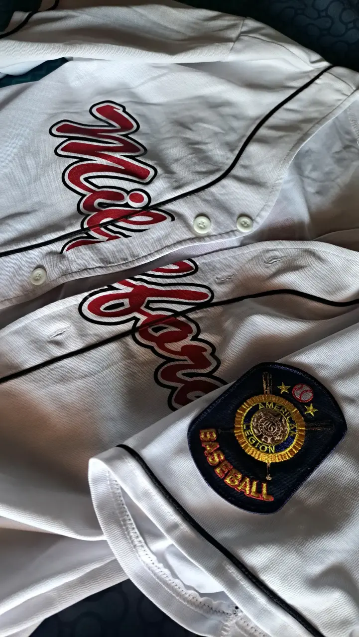 Camiseta de béisbol Milford blanca - 4