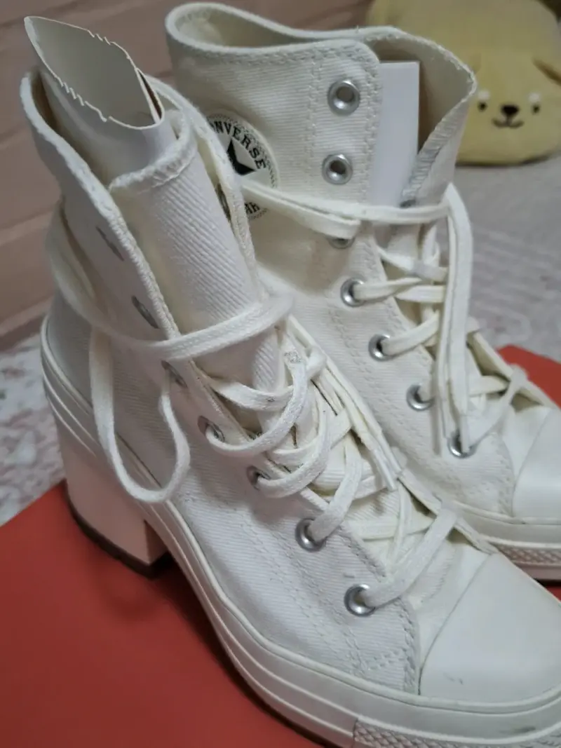 Zapatillas Converse Chuck 70 De Luxe Heel Talla 37 - 1