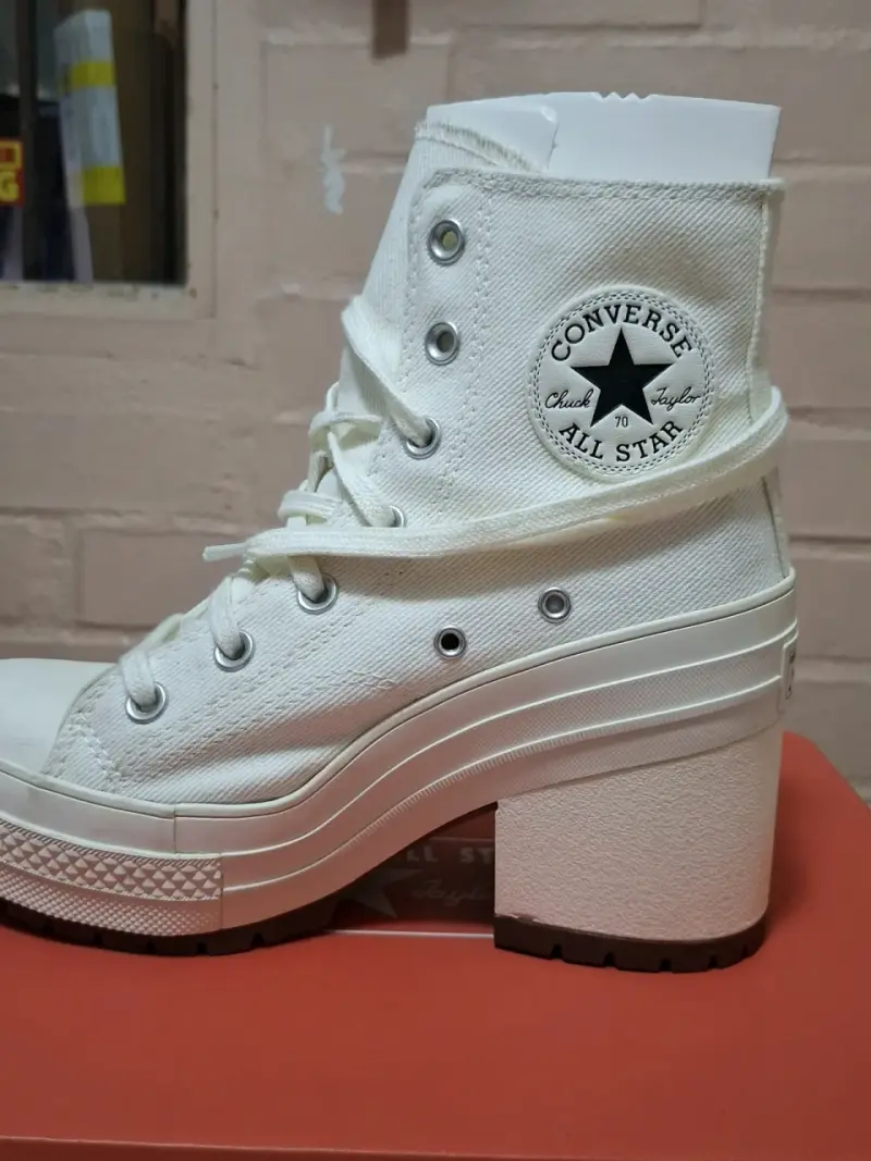 Zapatillas Converse Chuck 70 De Luxe Heel Talla 37 - 4