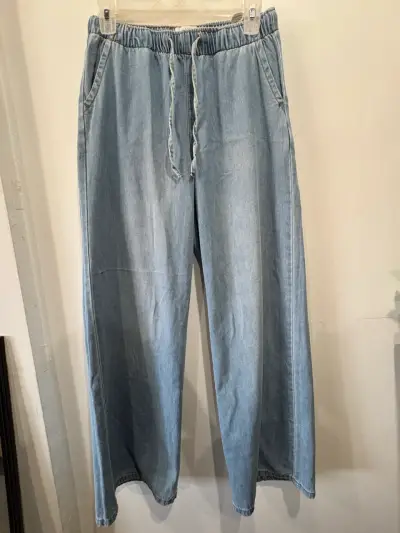 Pantalones de mezclilla anchos Sybilla talla S - miniatura 1
