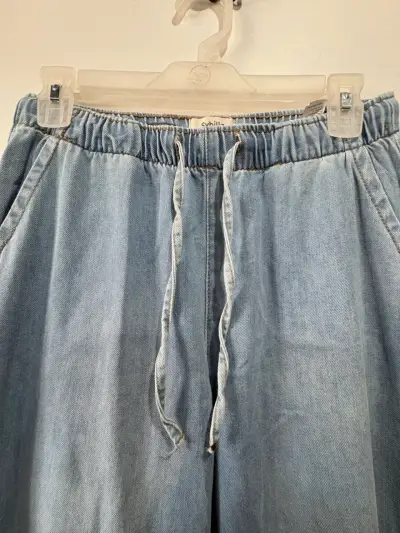 Pantalones de mezclilla anchos Sybilla talla S - miniatura 2