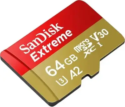 Tarjeta MicroSD SanDisk Extreme 64GB V30 A2 - miniatura 1