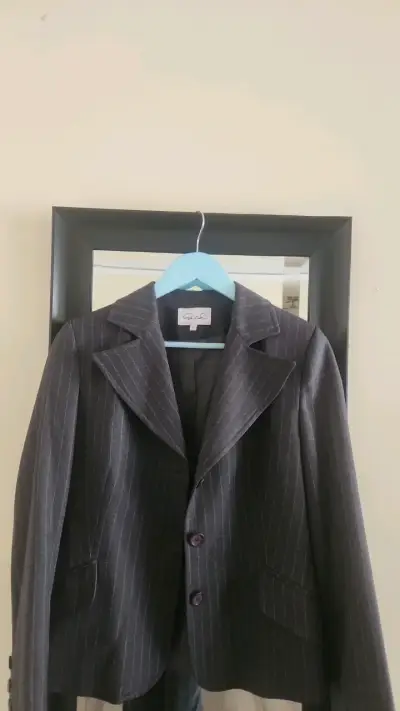 Traje piezas de Mujer a Rayas Talla 40 - miniatura 2