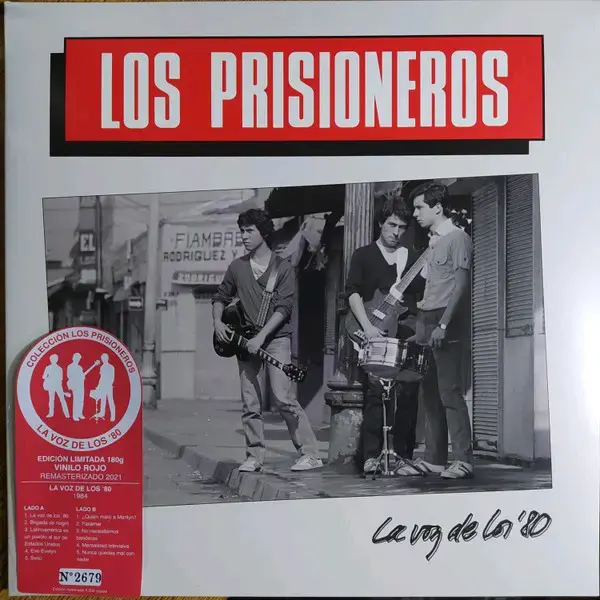 Vinilo Los Prisioneros La Voz de los '80 Edición Limitada - 1