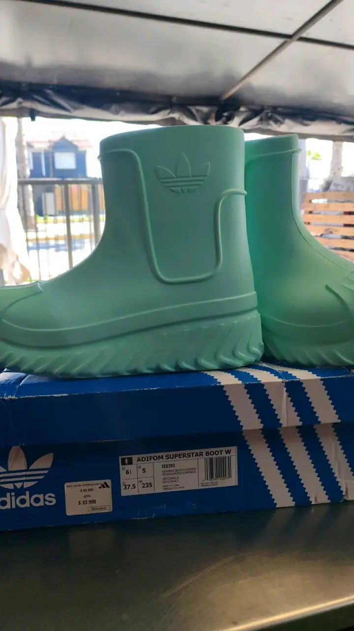Botas Adifom Superstar Boot W Verde Adidas - 2