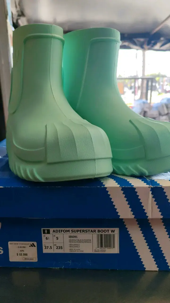 Botas Adifom Superstar Boot W Verde Adidas - 3