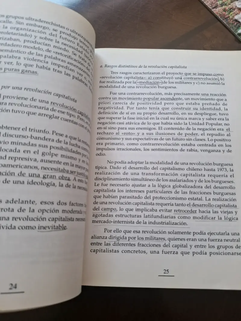 Libro 'Chile Actual: Anatomía de un Mito' de Tomás Moulian - 4