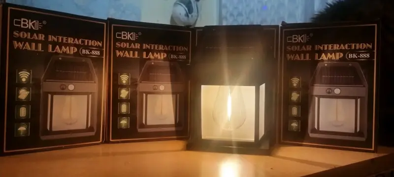 Lámpara Solar de Pared Interactiva CBK BK-888 - 3