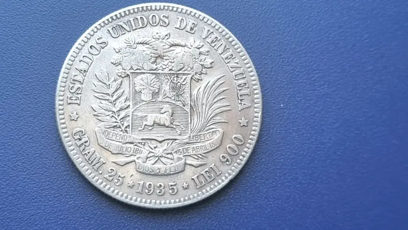 Gran Duro venezolano de Plata. - 2