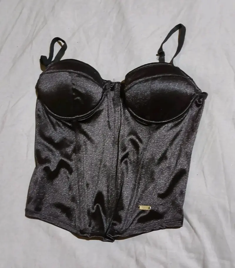 Bermudas de mezclilla negras Foster para hombre - 3
