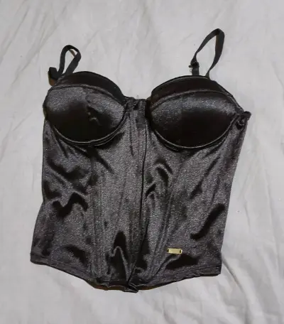 Bermudas de mezclilla negras Foster para hombre - miniatura 3
