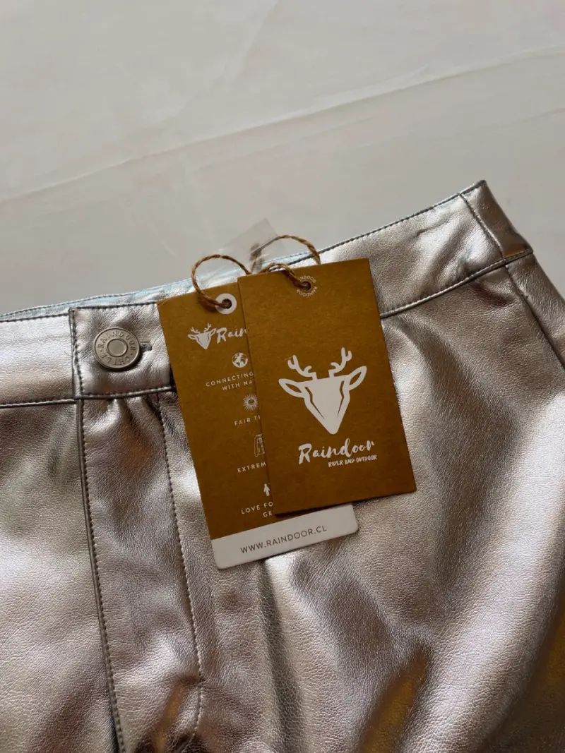 Falda plateada Raindoor - 2