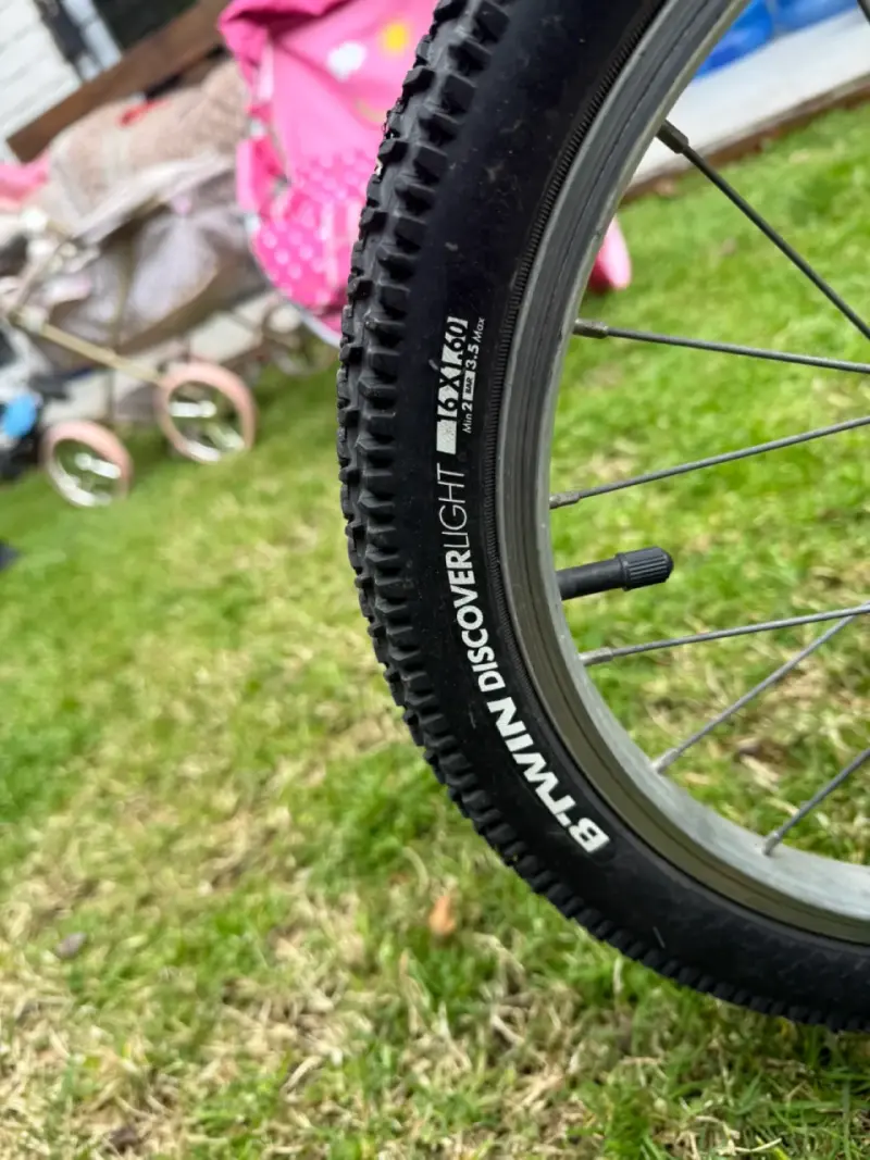 Bicicleta Infantil Btwin Blanca con Timbre - 3