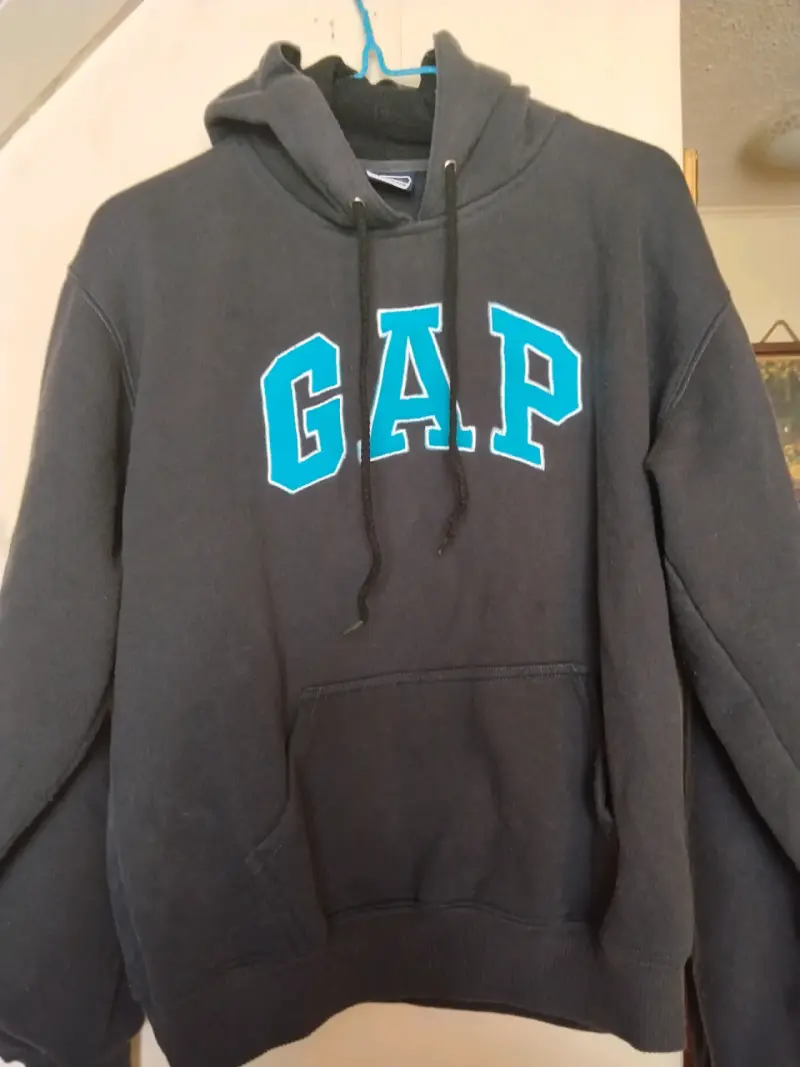 Polerón con capucha GAP gris oscuro - 3